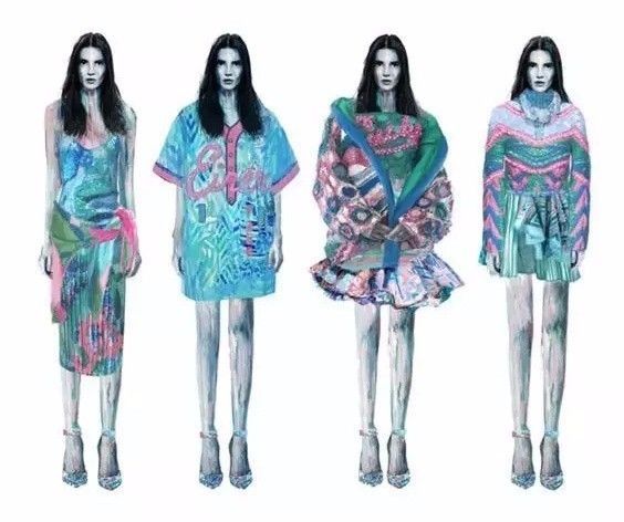 海外藝術院校的服裝效果圖 創意、概念與視覺的碰撞